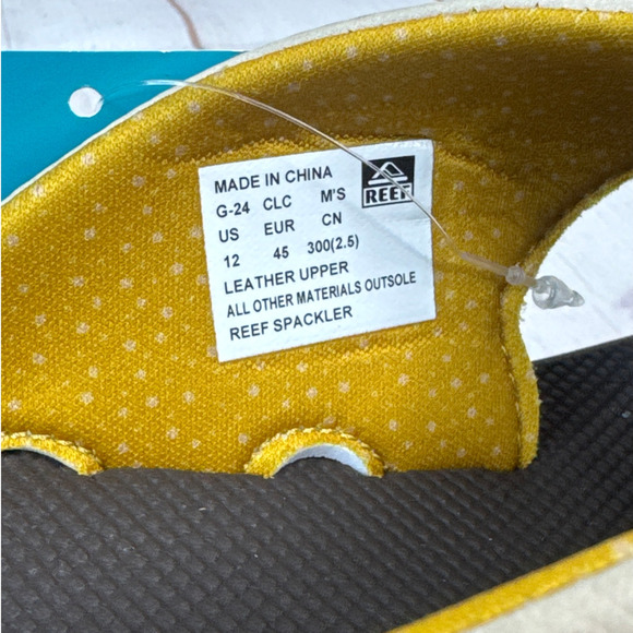 Reef Spackler 19th Hole Brown Flip Flops Sandals With Bottle Opener Mens Size 12 - Picture 10 of 10